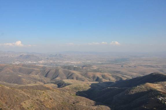 região de Guanajuato, no México, vista do alto do Cristo Rey